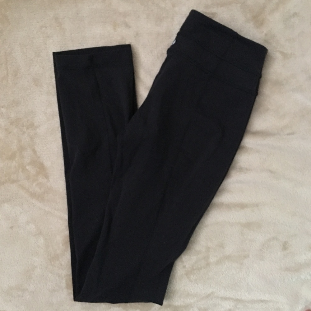 Lululemon straight leg yoga pants